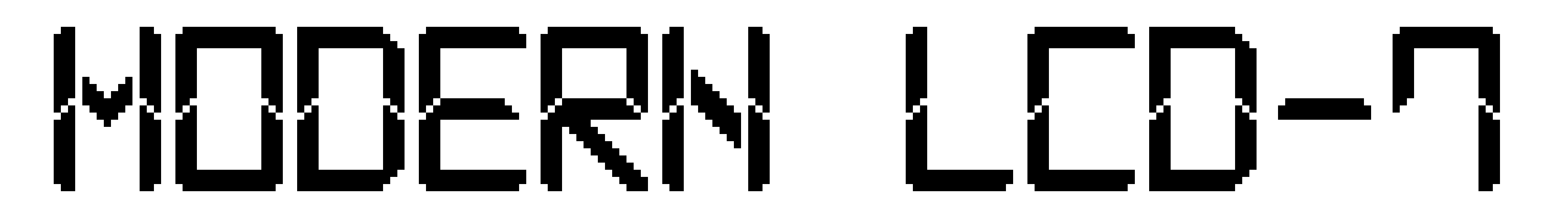Modern LCD-7