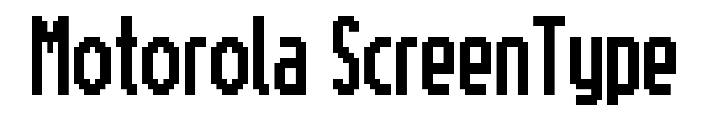 Motorola ScreenType