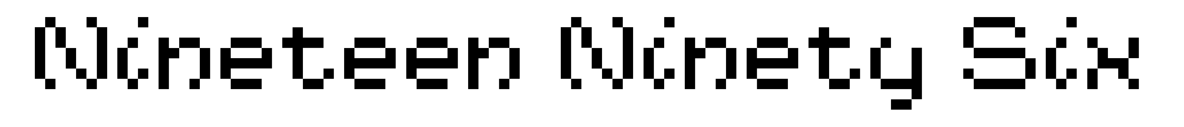 Nineteen Ninety Six