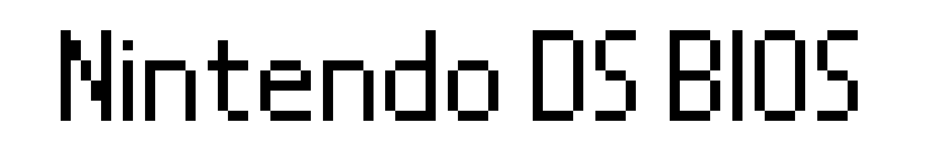 Nintendo DS BIOS
