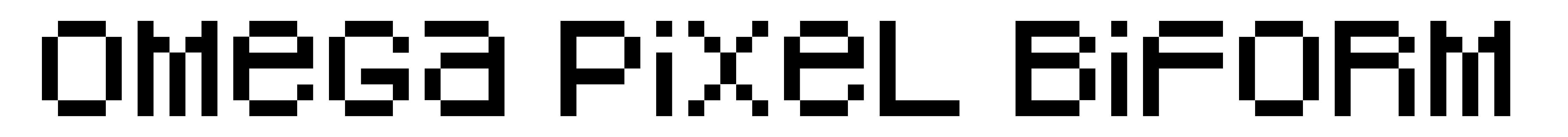 Omega Pixel Biform