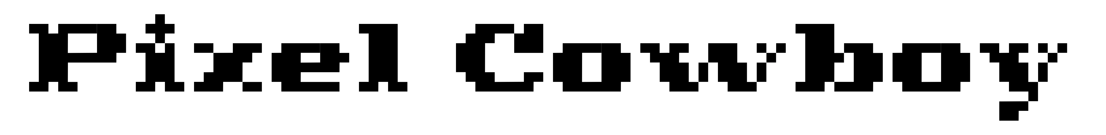 Pixel Cowboy