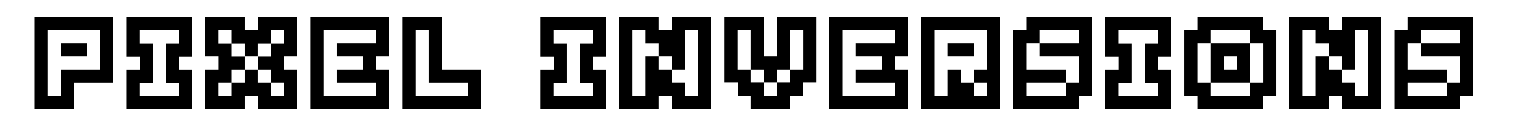 Pixel Inversions