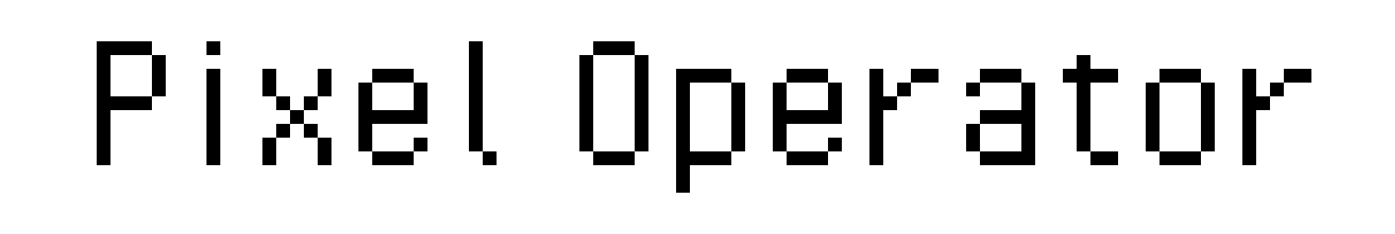 Pixel Operator