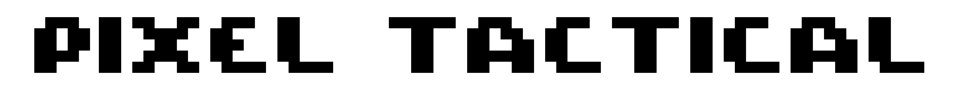 Pixel Tactical