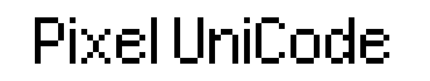 Pixel UniCode