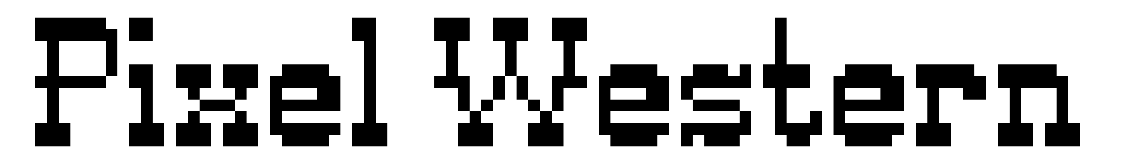 Pixel Western