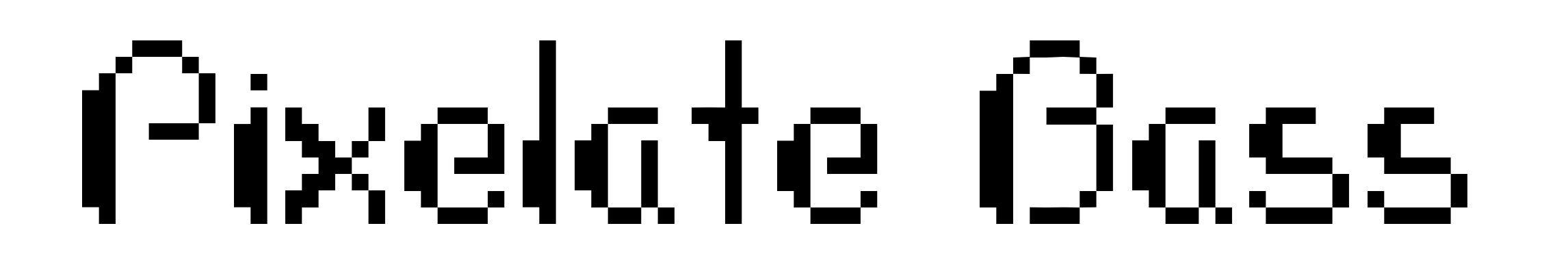 Pixelate Bass
