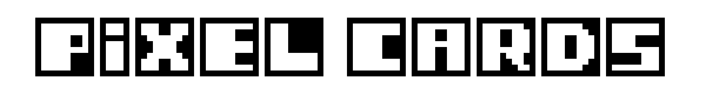 Pixel Cards