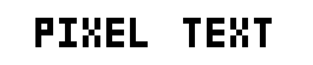Pixel Text