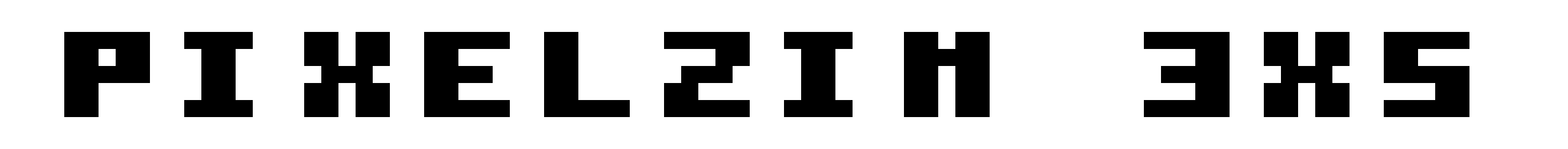 Pixelzim 3x5