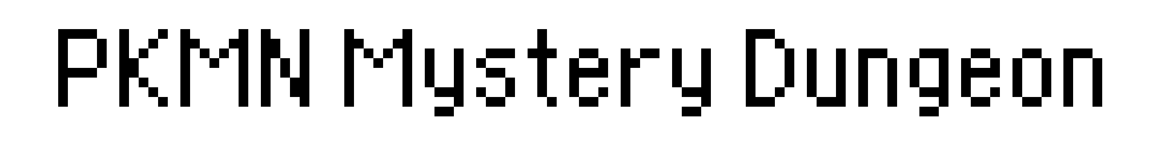 PKMN Mystery Dungeon