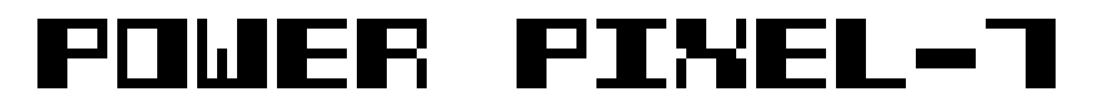 Power Pixel-7
