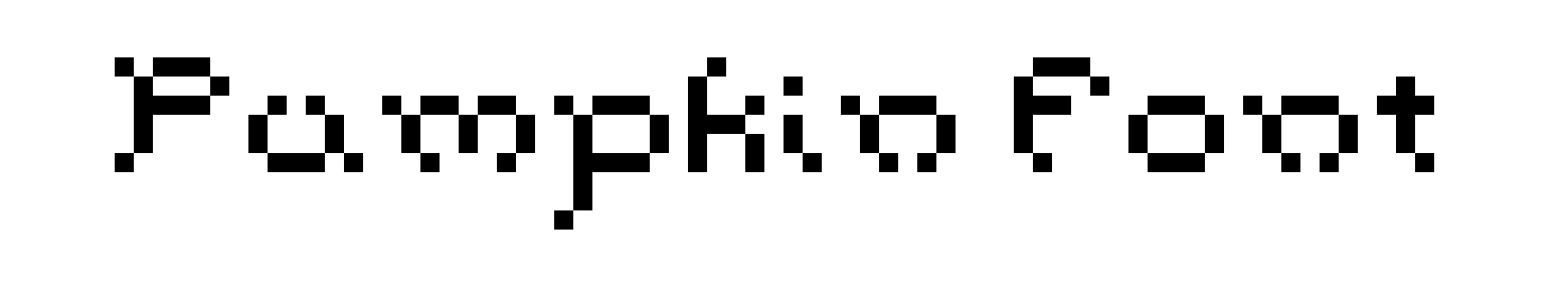 Pumpkin Font