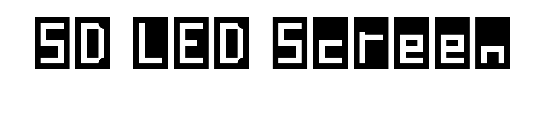 SD LED Screen