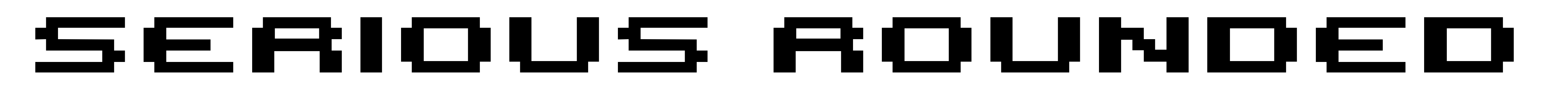 Serious Rounded