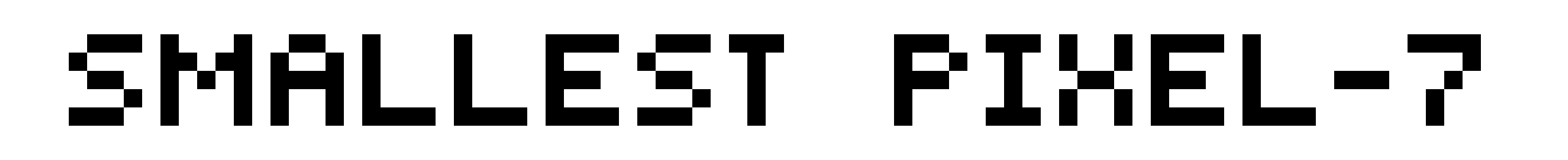 Smallest Pixel-7