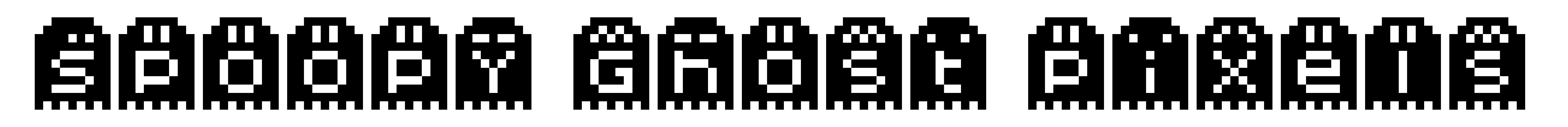 Spoopy Ghost Pixels