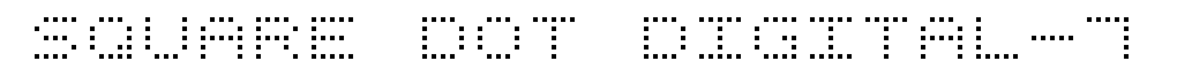 Square Dot Digital-7