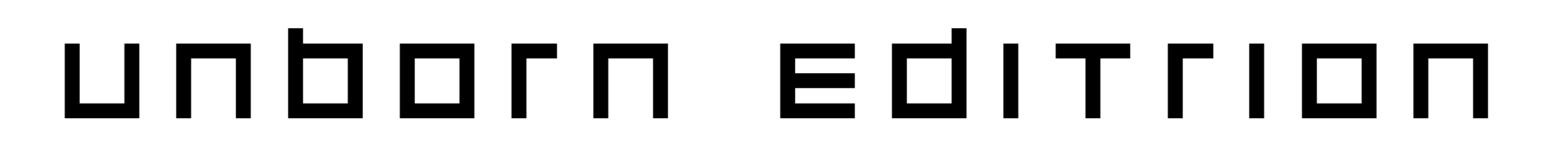Unborn Editrion