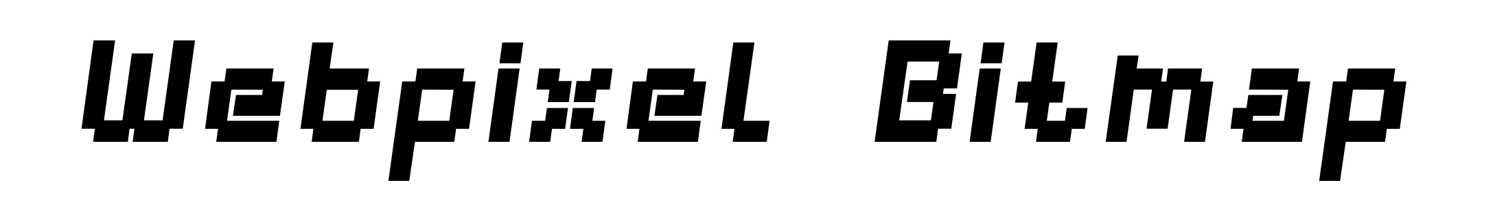 Webpixel Bitmap