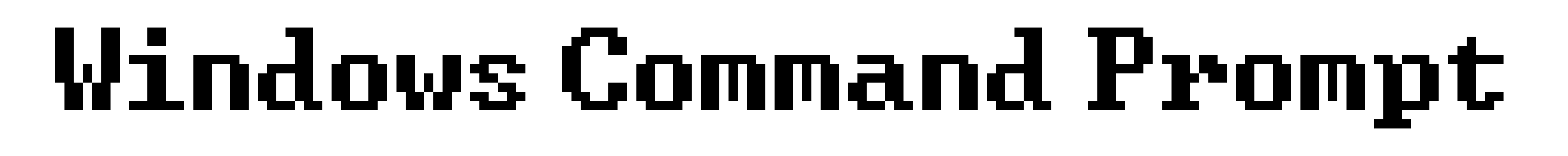 Windows Command Prompt