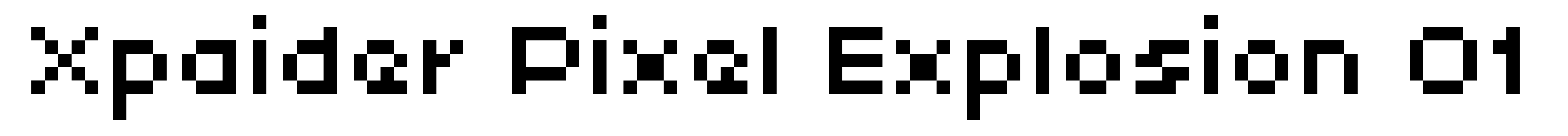 Xpaider Pixel Explosion 01