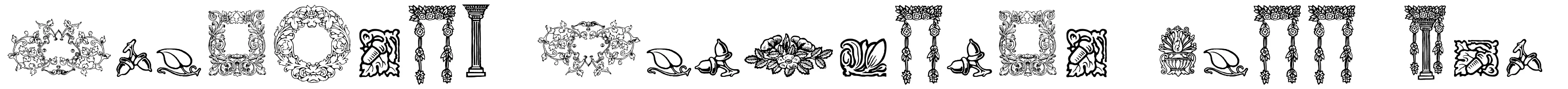 Mortised Ornaments Free Two