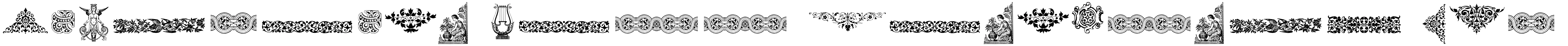 Victorian Free Ornaments Two