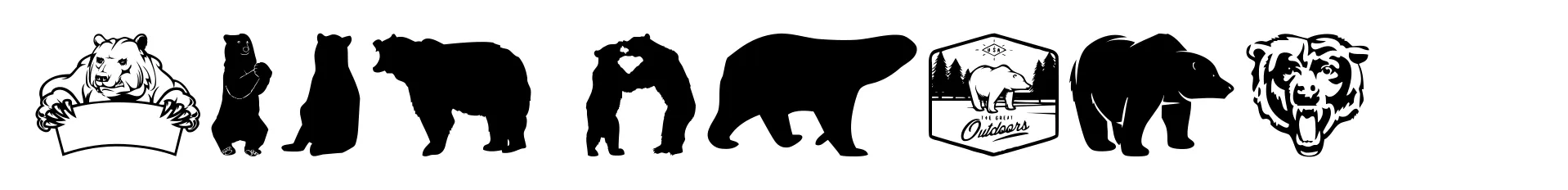 Bear Icons