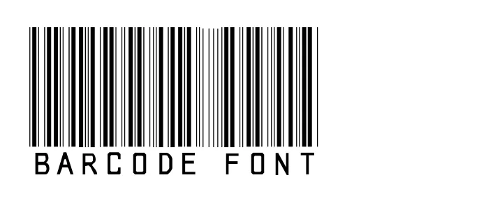 Barcode Font