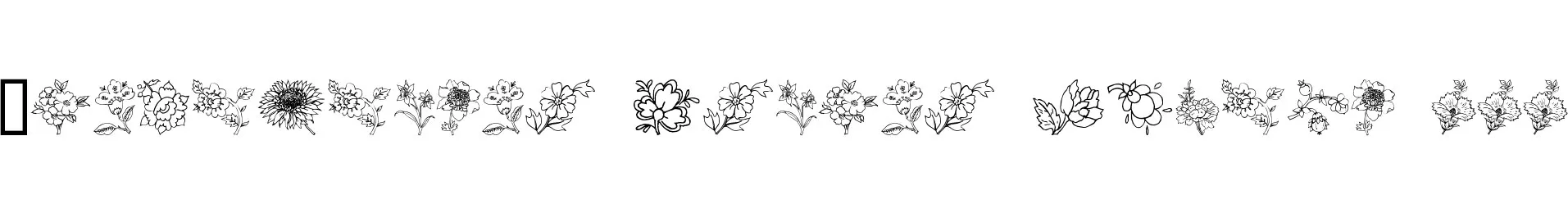 Traditional Floral Design III 