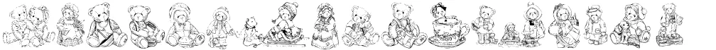 KR Adorable Teddies
