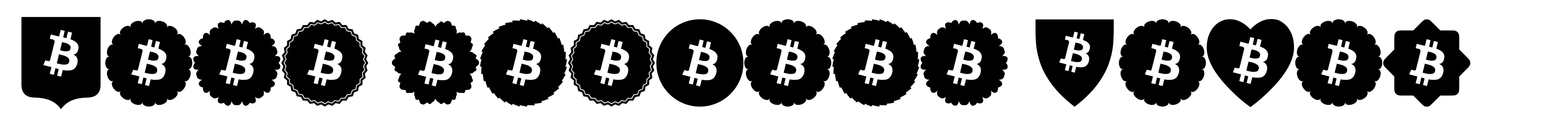 Font Bitcoin Color