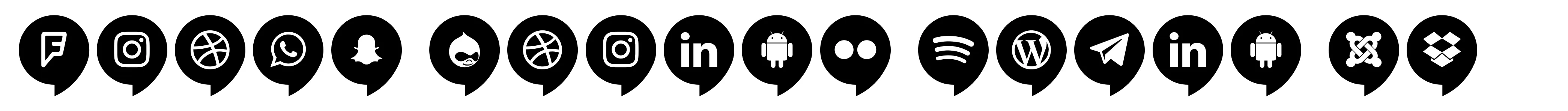 Icons Social Media 14