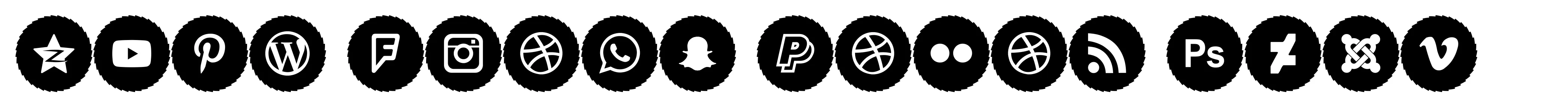 Type Icons Color 2019