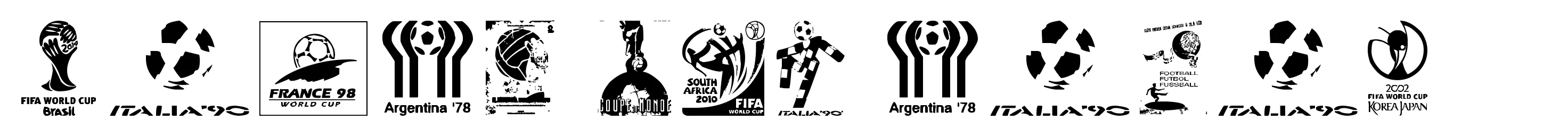 World Cup logos