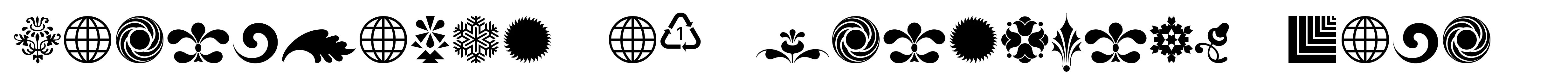 Cornucopia of Ornaments Four