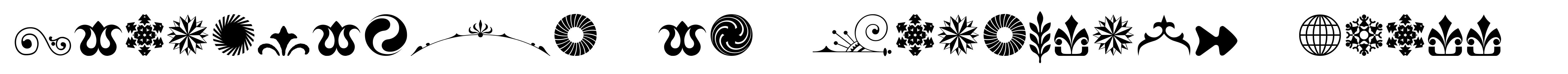 Cornucopia of Ornaments Three