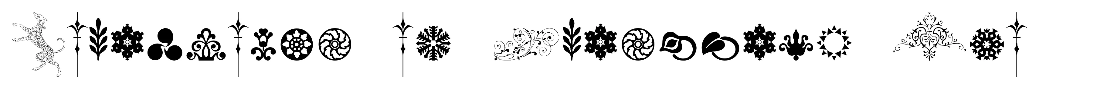 Cornucopia of Ornaments Two