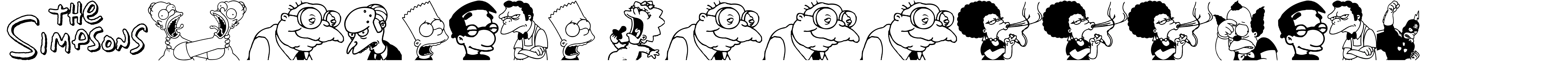 Simpsons Mmmm...Font