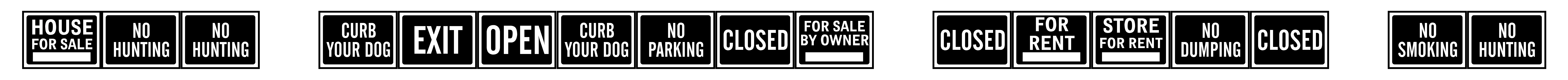 All Purpose Signs JL