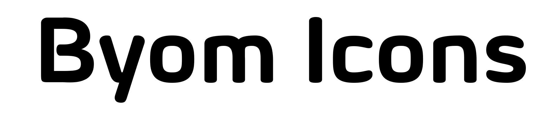 Byom Icons