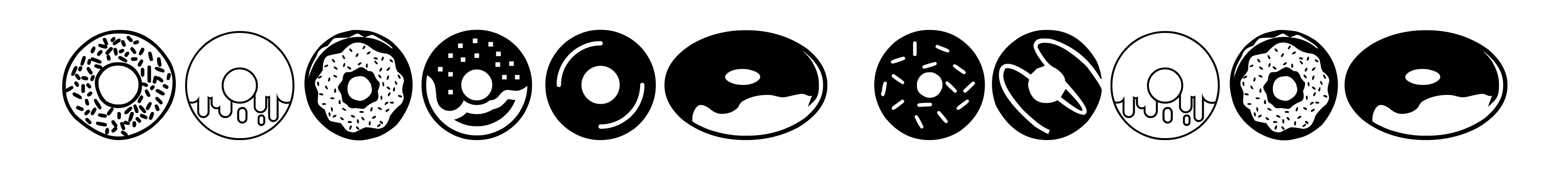 Donuts Icons