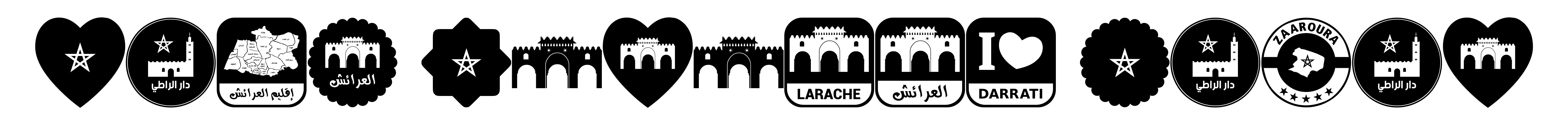 Font Larache Color