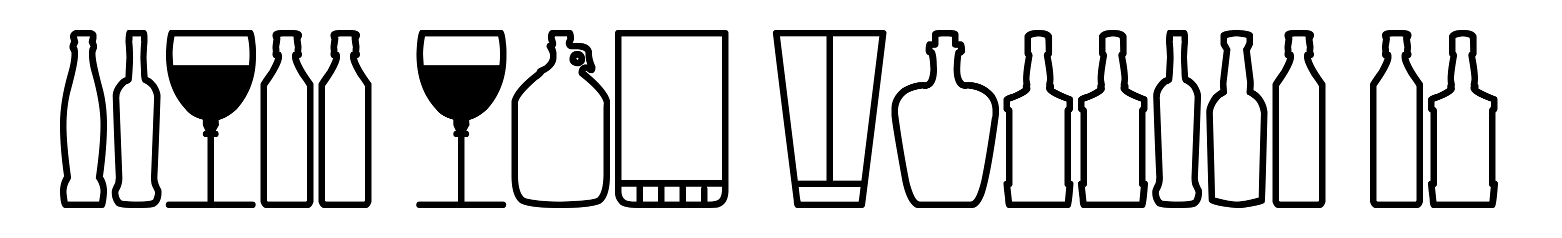 Glass and Bottles St