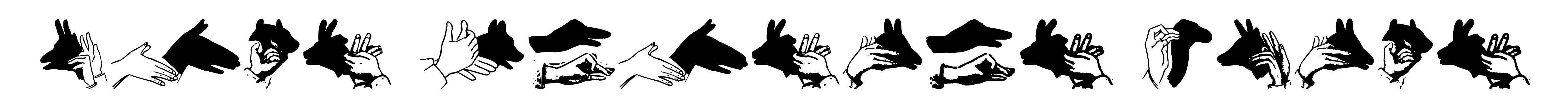 Hand Shadows Icons