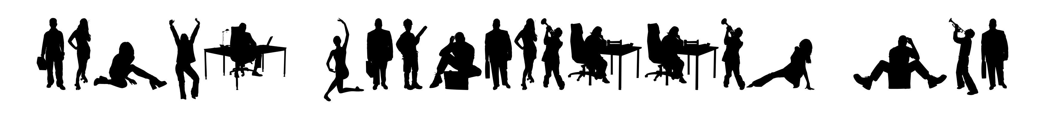 Human Silhouettes Two