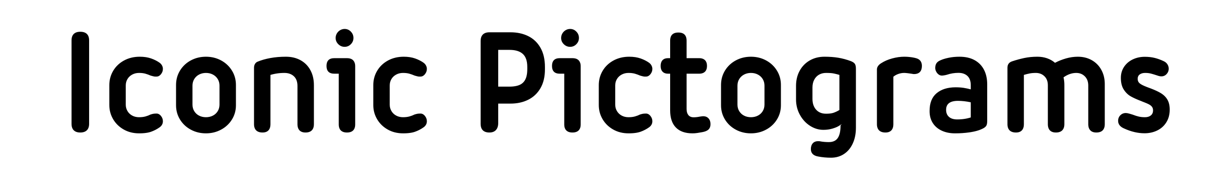 Iconic Pictograms