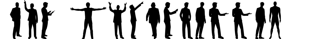 Man Silhouettes